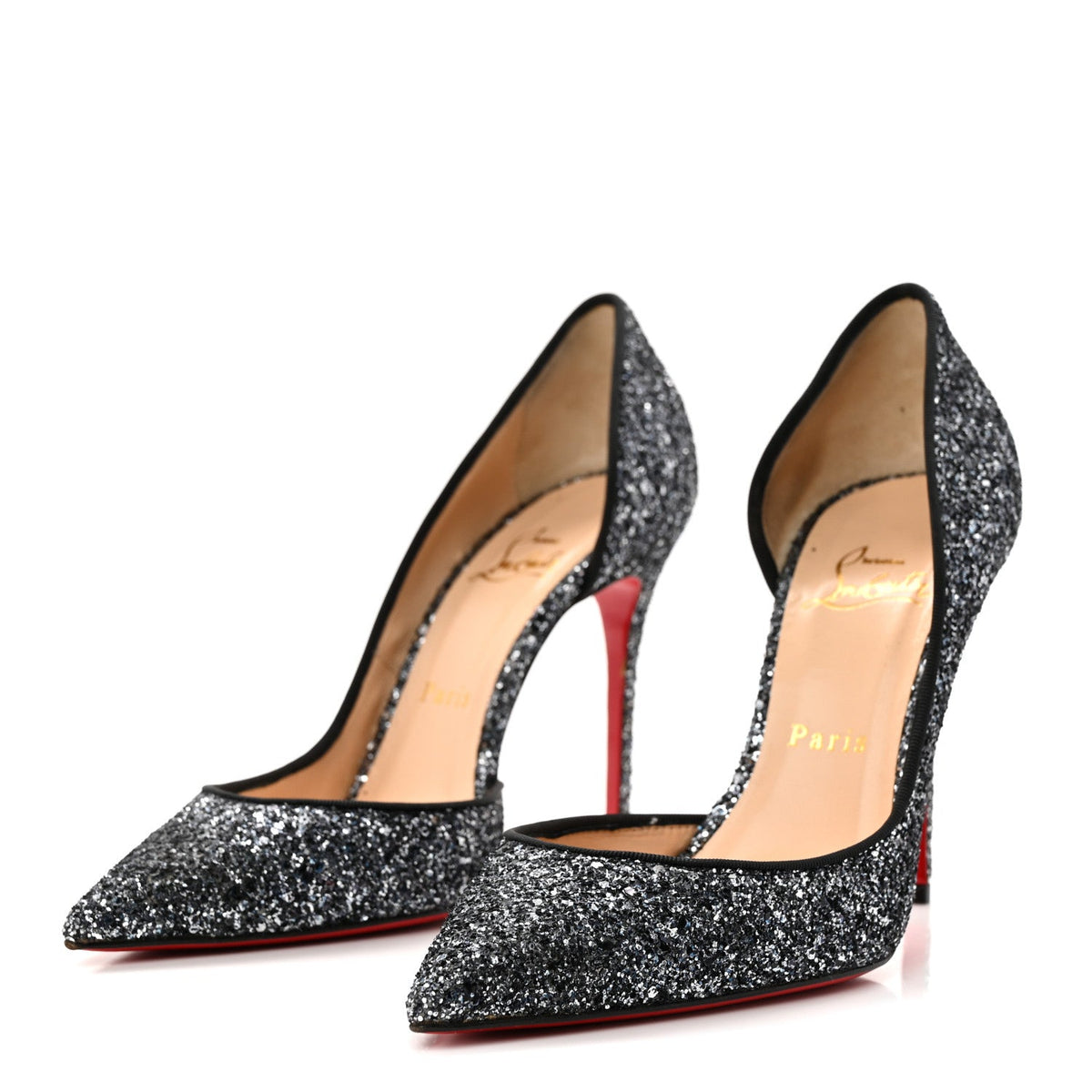 Christian Louboutin - Glitter Dragonfly Iriza 100 Pumps