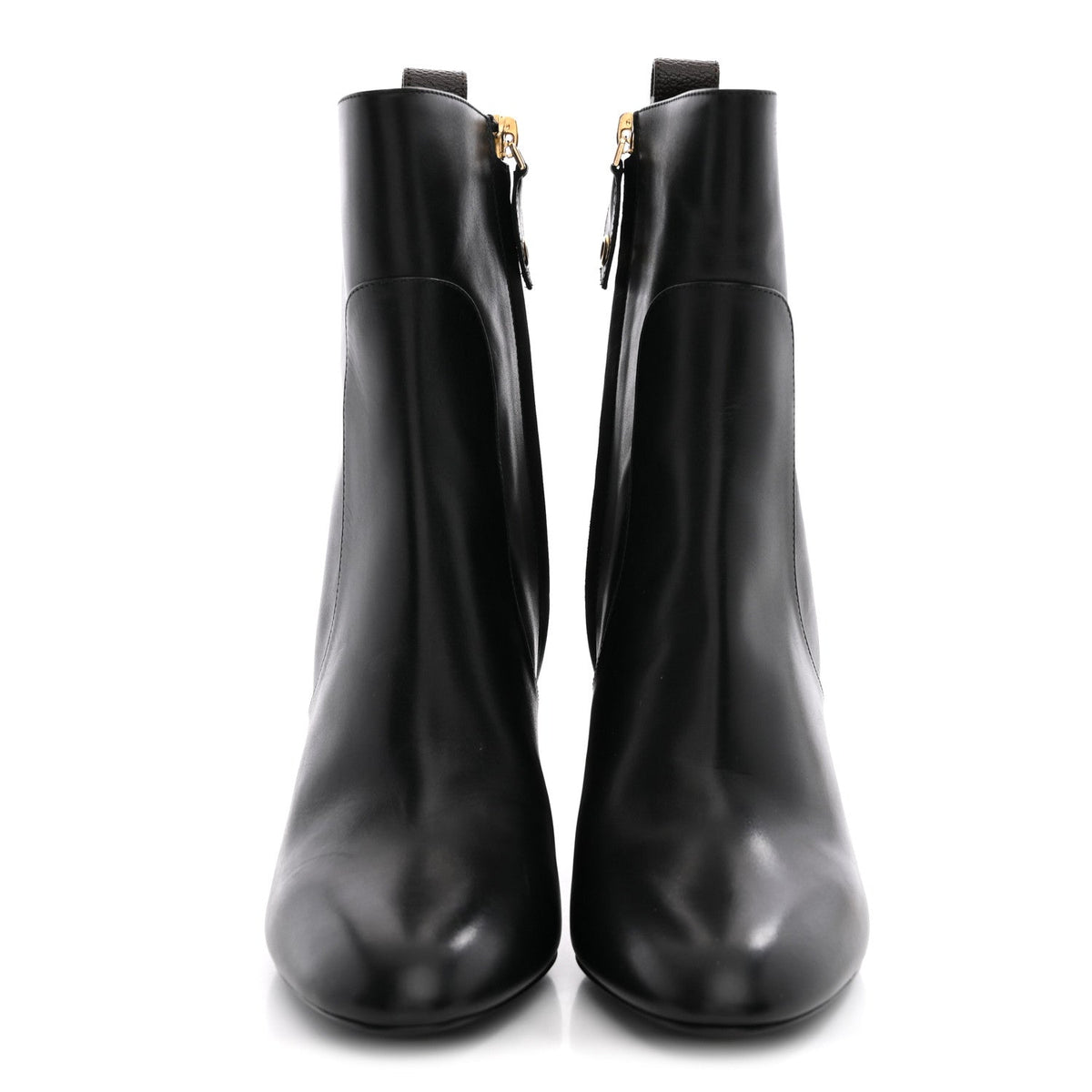 Louis Vuitton - LV X YK Calfskin Monogram Silhouette Ankle Boots
