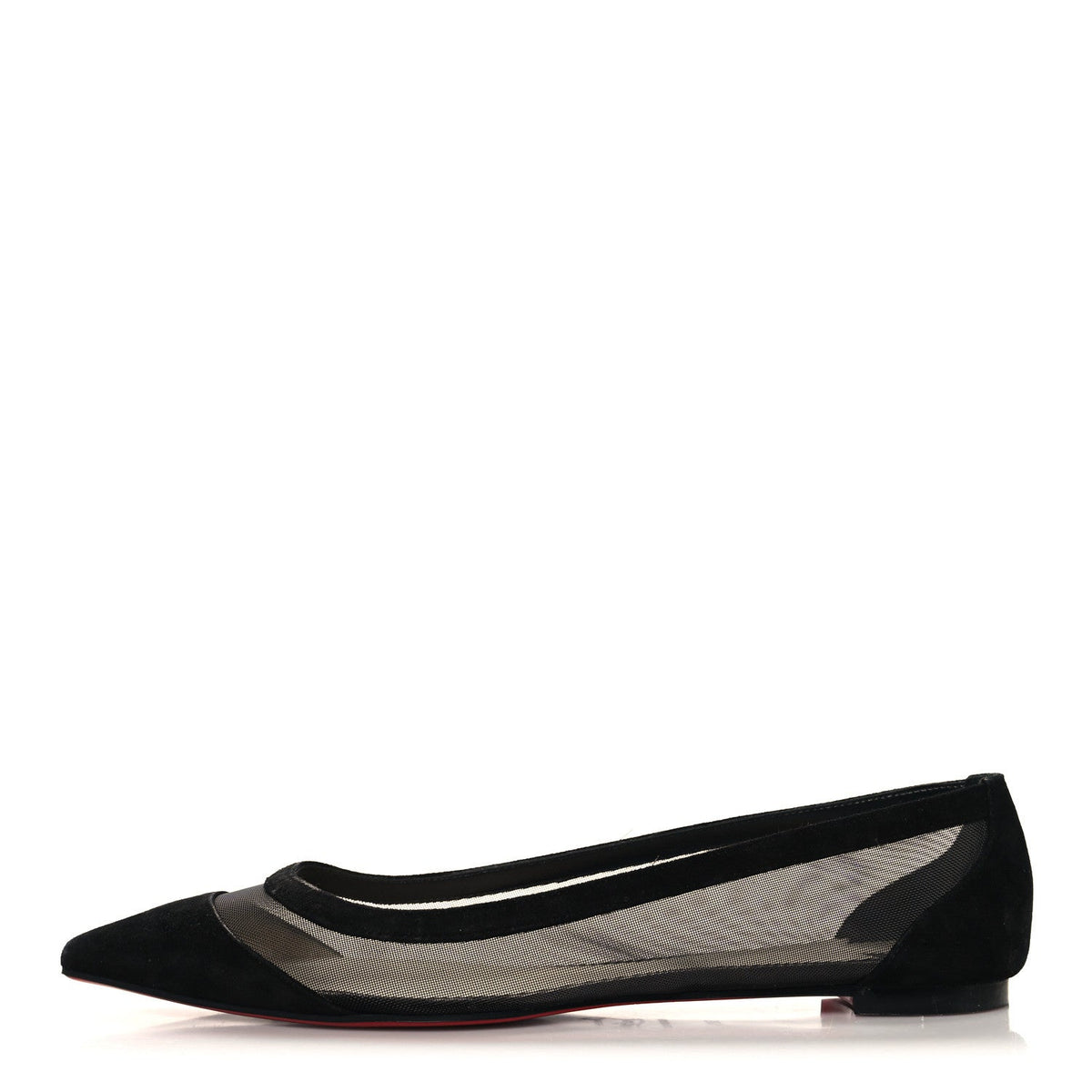 Christian Louboutin - Veau Velours Rete Galativi Flats