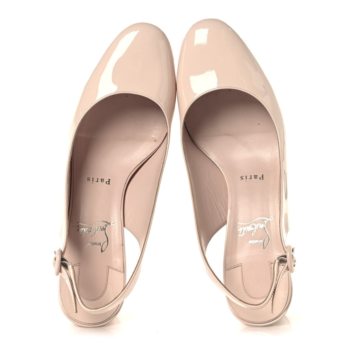 Christian Louboutin - Patent So Jane Sling 55 Pump
