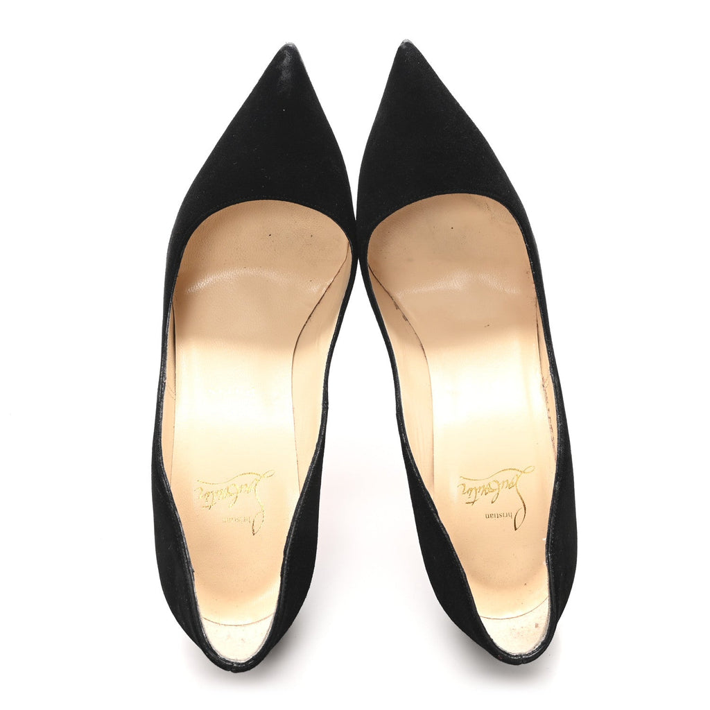 Christian Louboutin - Suede Pigalle Follies 120 Pumps