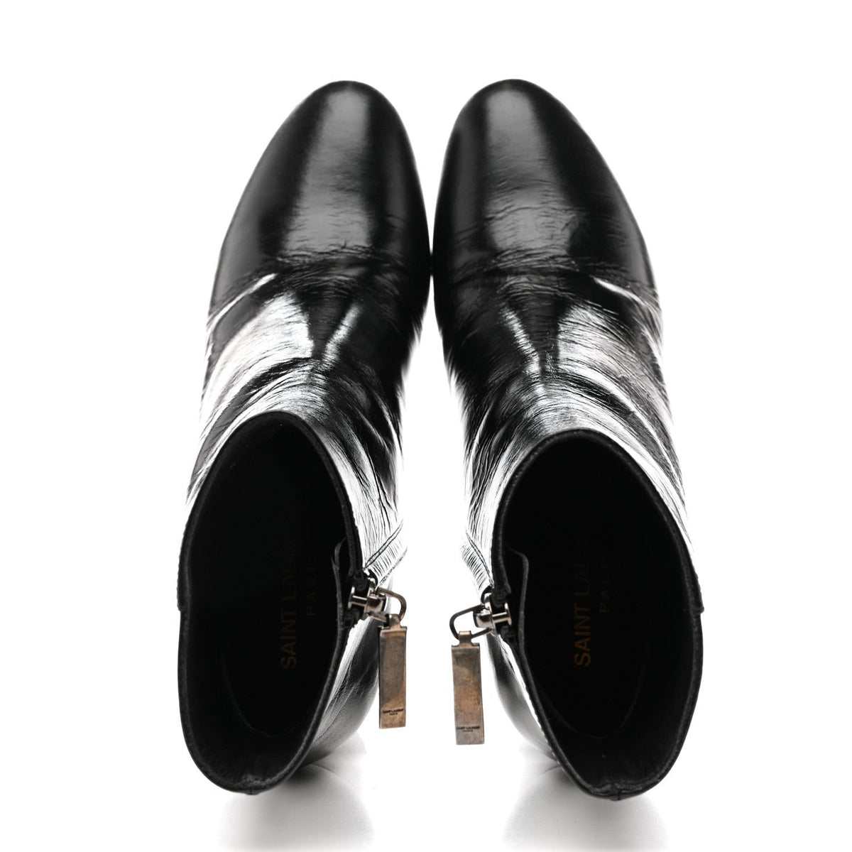 Saint Laurent - Calfskin Loulou 70 Uniform Ankle Boots