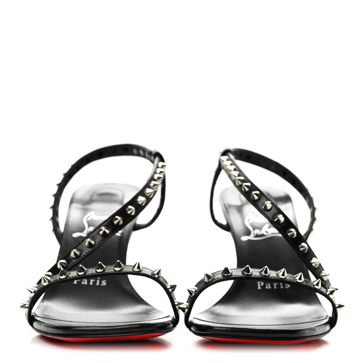 Christian Louboutin - Nappa Rosa Condorapik 85 Spike Sandals