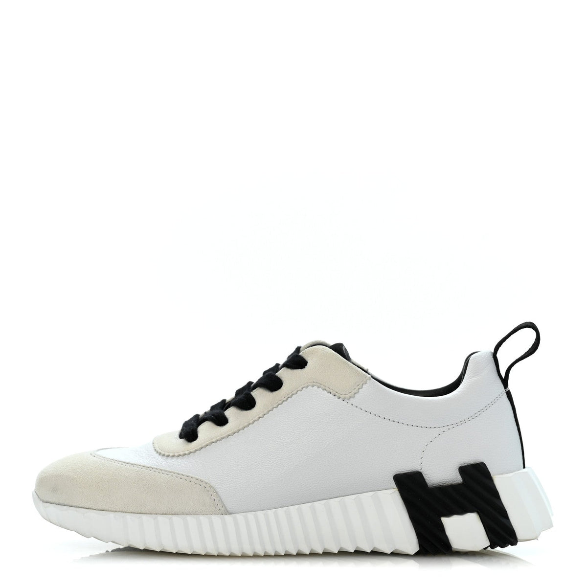Hermès - Calfskin Suede Goatskin Bouncing Sneakers
