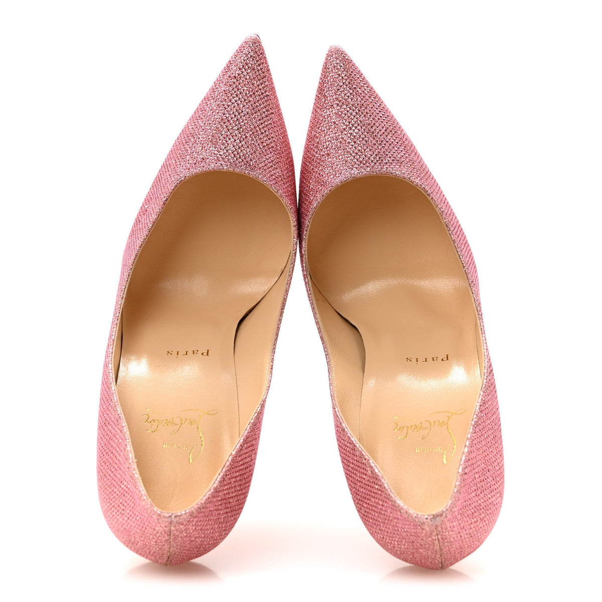 Christian Louboutin - Glitter Tisse So Kate 120 Pumps