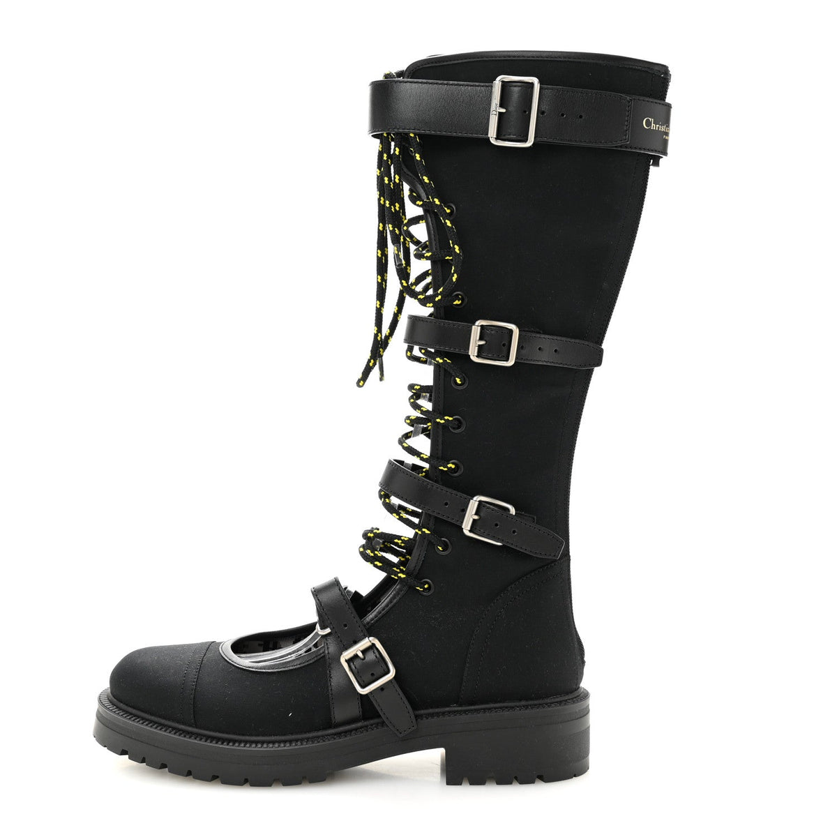 Dior - Technical Fabric Dioranger Lace Up High Boots