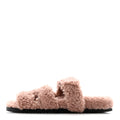 Hermès - Woolskin Chypre Sandals