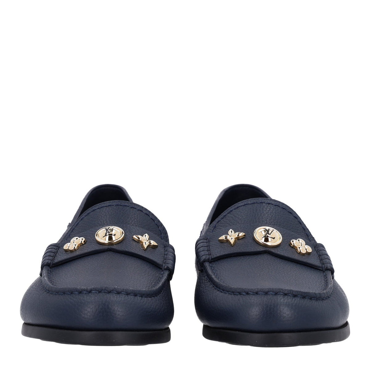 Louis Vuitton - Grained Calfskin Ivy Loafers