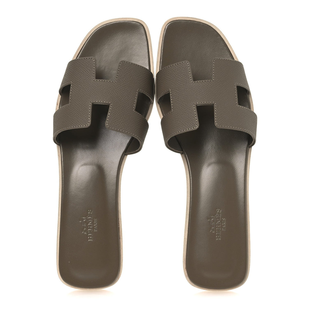 Hermès - Epsom Oran Sandals