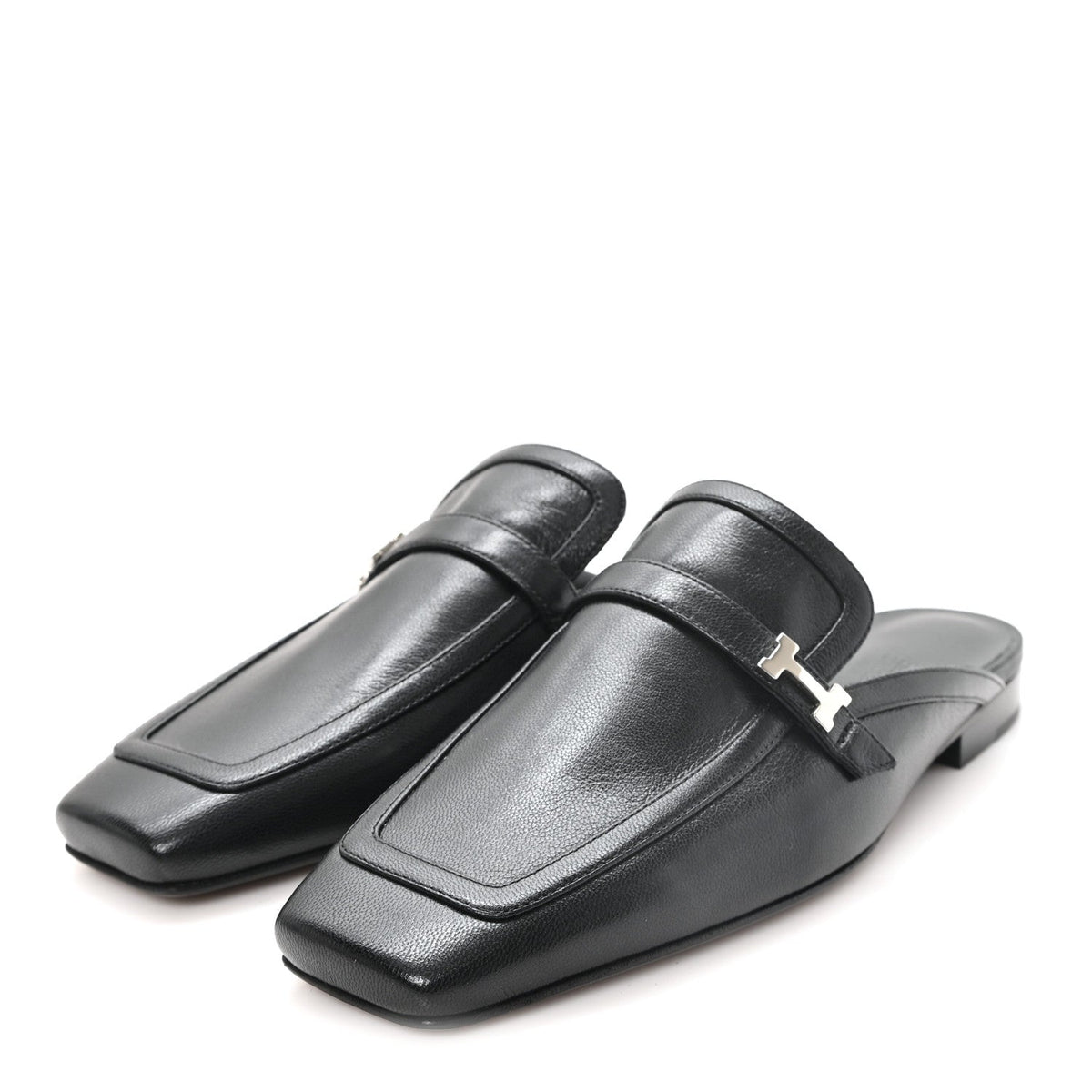 Hermès - Goatskin Groupie Mules