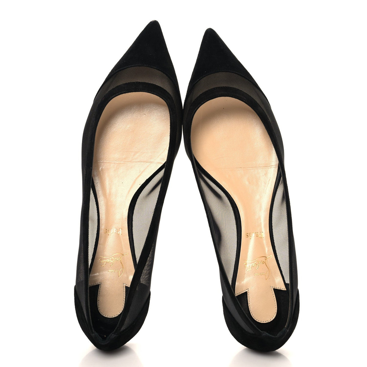Christian Louboutin - Veau Velours Rete Galativi Flats