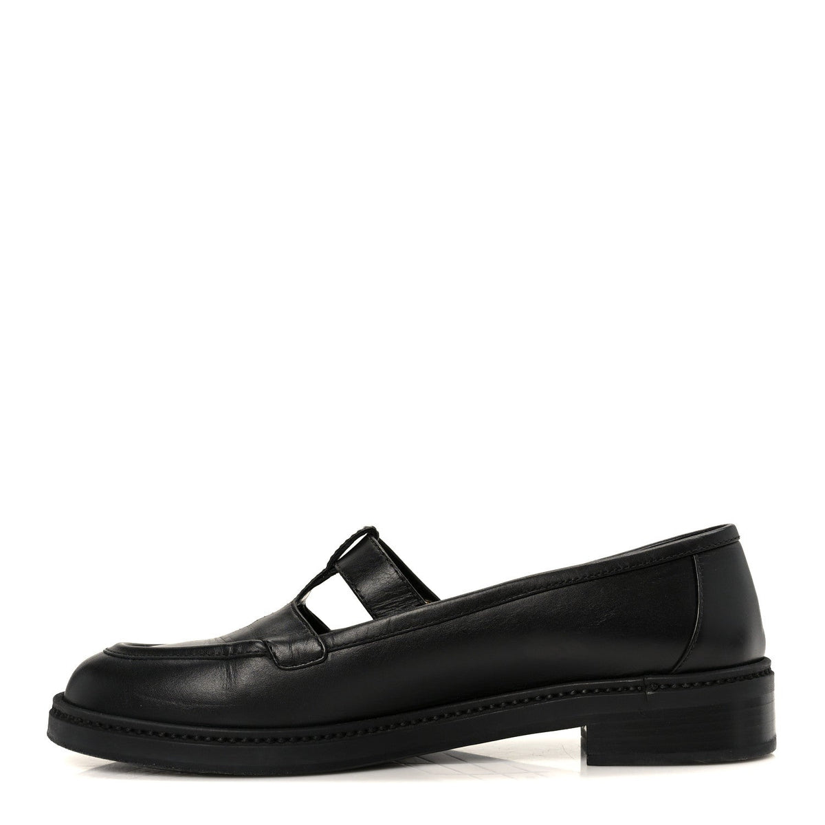 Chanel - Calfskin CC Turnlock Moccasins
