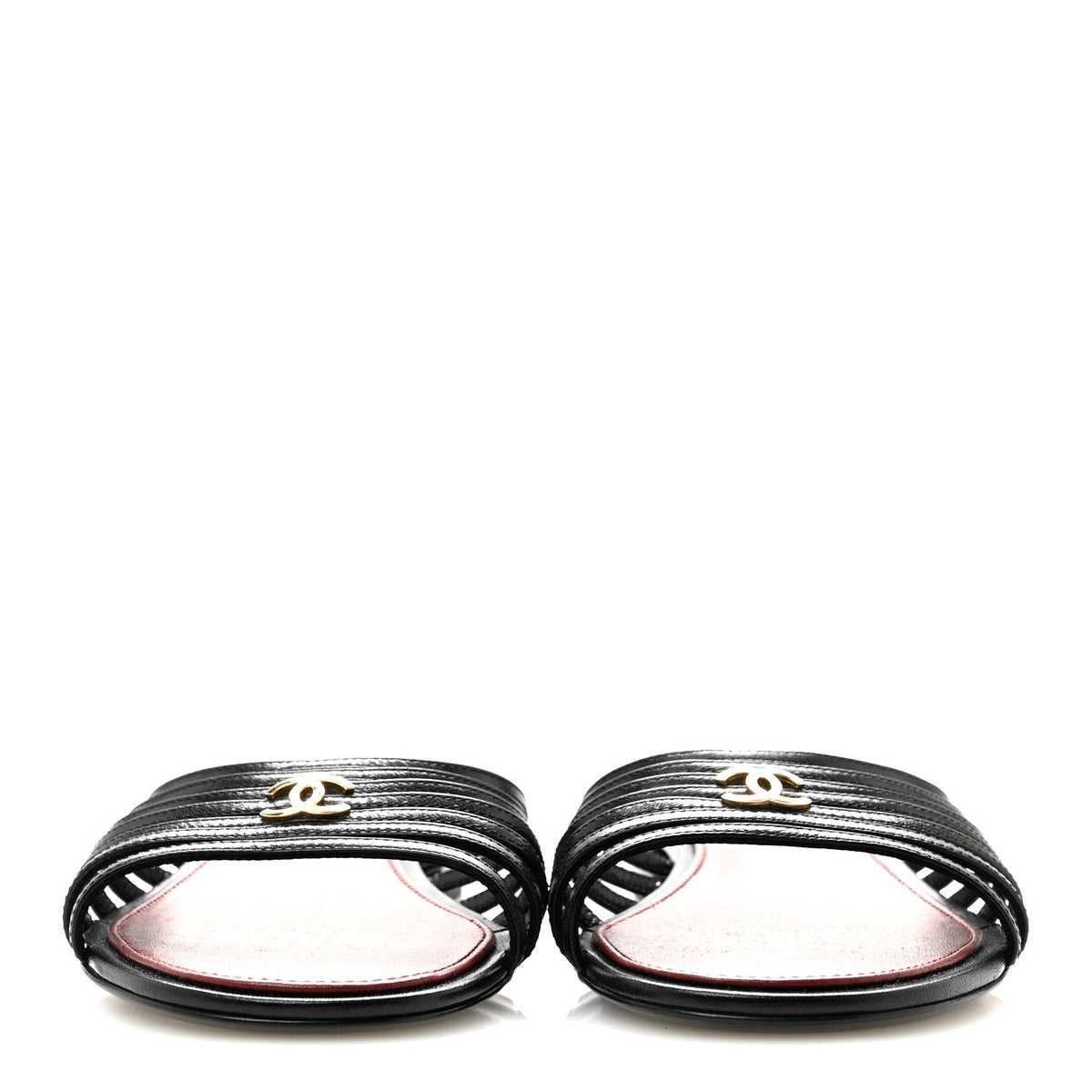 Chanel - Goatskin CC Sandals
