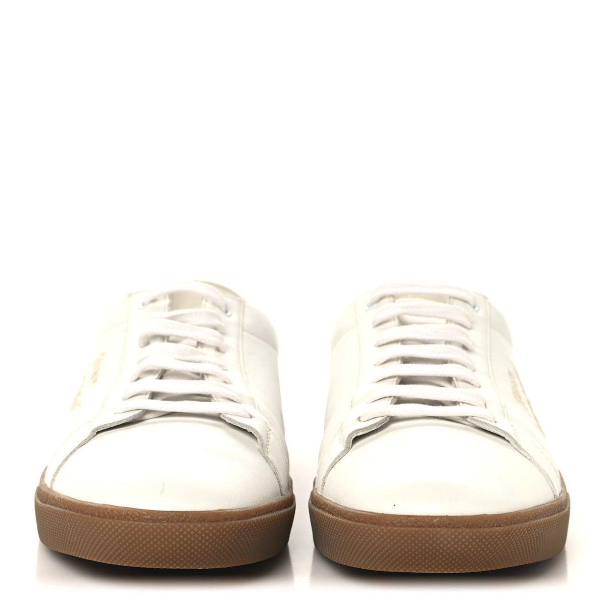 Saint Laurent - Calfskin Embroidered Court Classic Sneakers