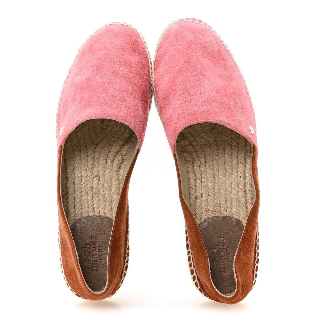 Hermès - Suede Goatskin Joven Espadrilles
