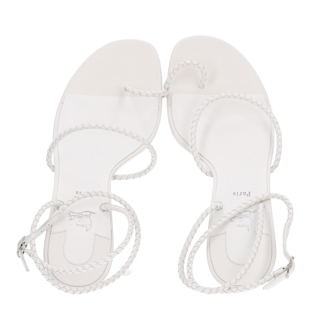 Christian Louboutin - X Idris Elba Hibaq Calfskin Braided 55mm Sandals