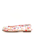 Maison Margiela - PVC Confetti Printed Tabi Ballerina Flats