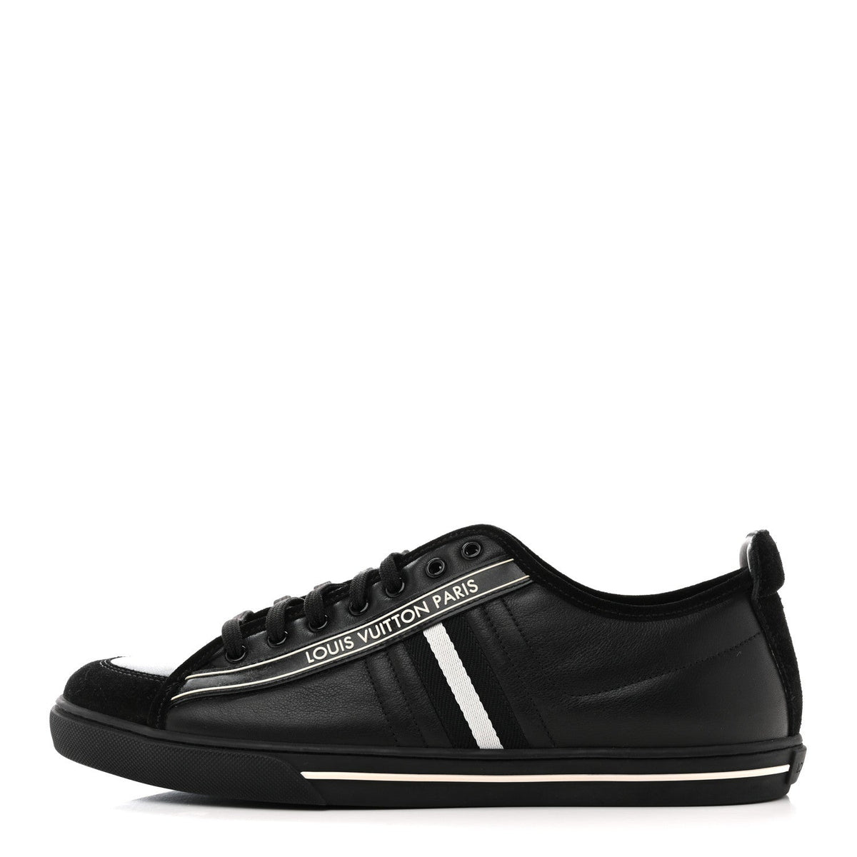 Louis Vuitton - Calfskin Cosmos Sneakers 8 Black