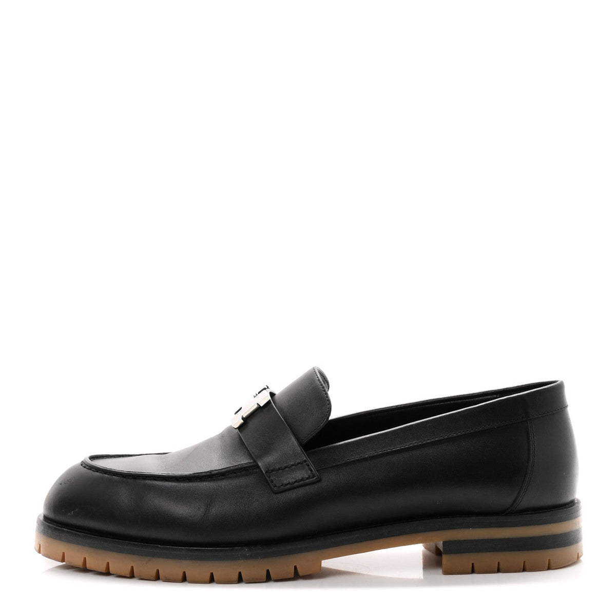 Hermès - Calfskin Faubourg Loafers