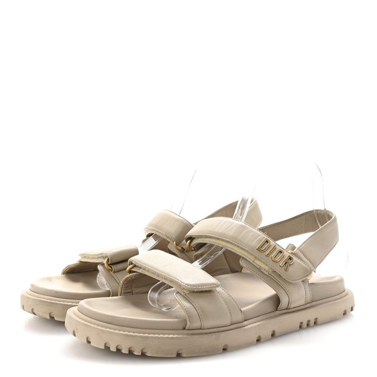 Dior - Lambskin Dioract 10mm Sandals