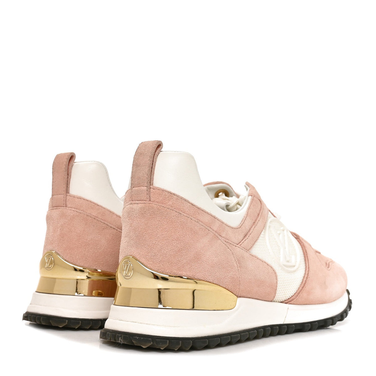 Louis Vuitton - Suede Calfskin Run Away Sneakers