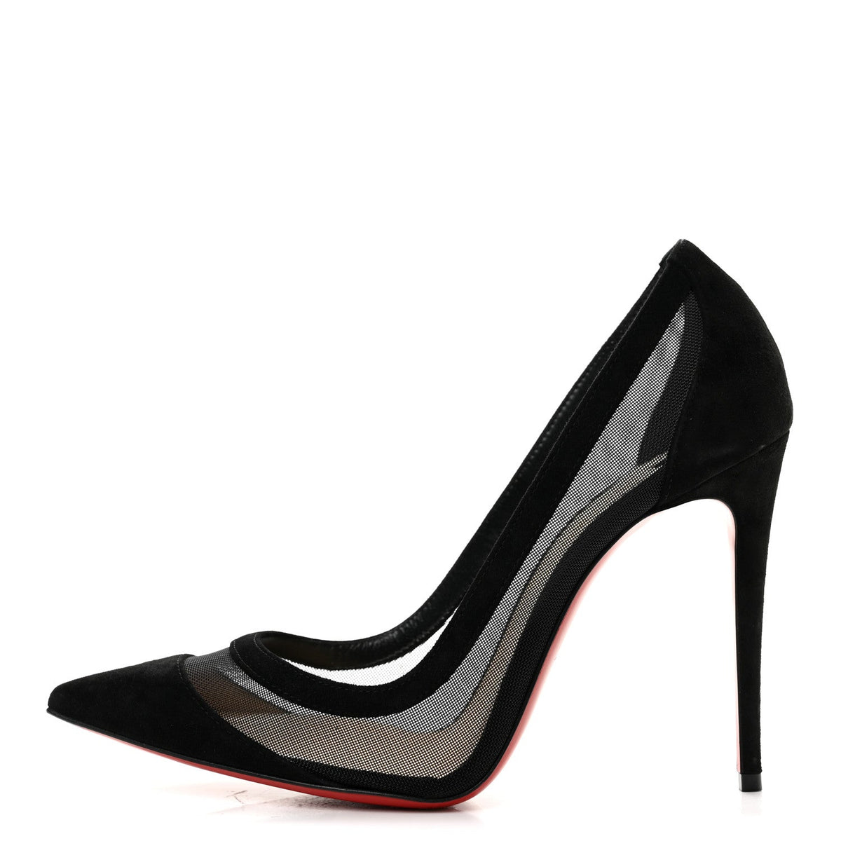Christian Louboutin - Veau Velours Rete Galativi 100 Pumps