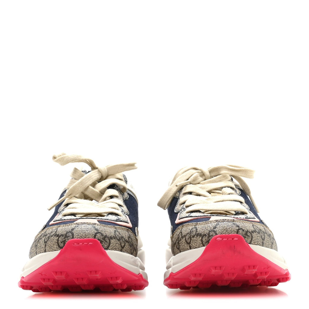 Gucci - GG Supreme Monogram Mix Monogram Rhyton Sneakers