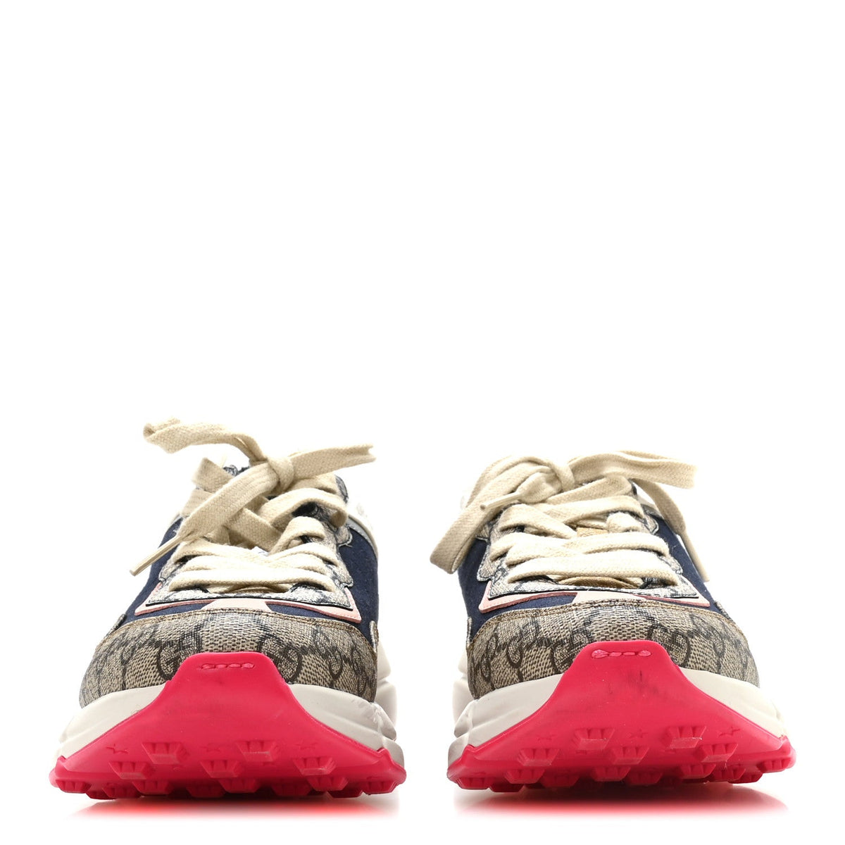 Gucci - GG Supreme Monogram Mix Monogram Rhyton Sneakers