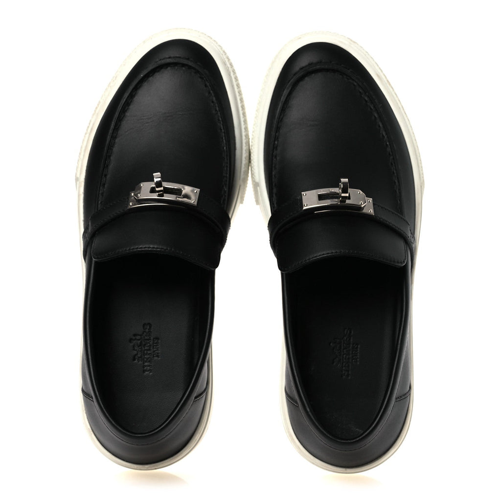 Hermès - Calfskin Game Slip On Sneakers