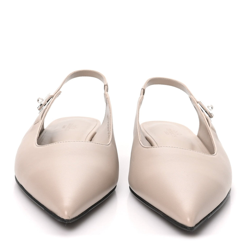 Hermès - Nappa Lovely Slingback Flats