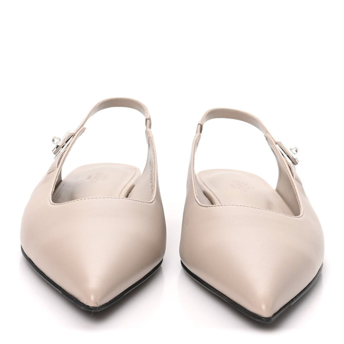 Hermès - Nappa Lovely Slingback Flats