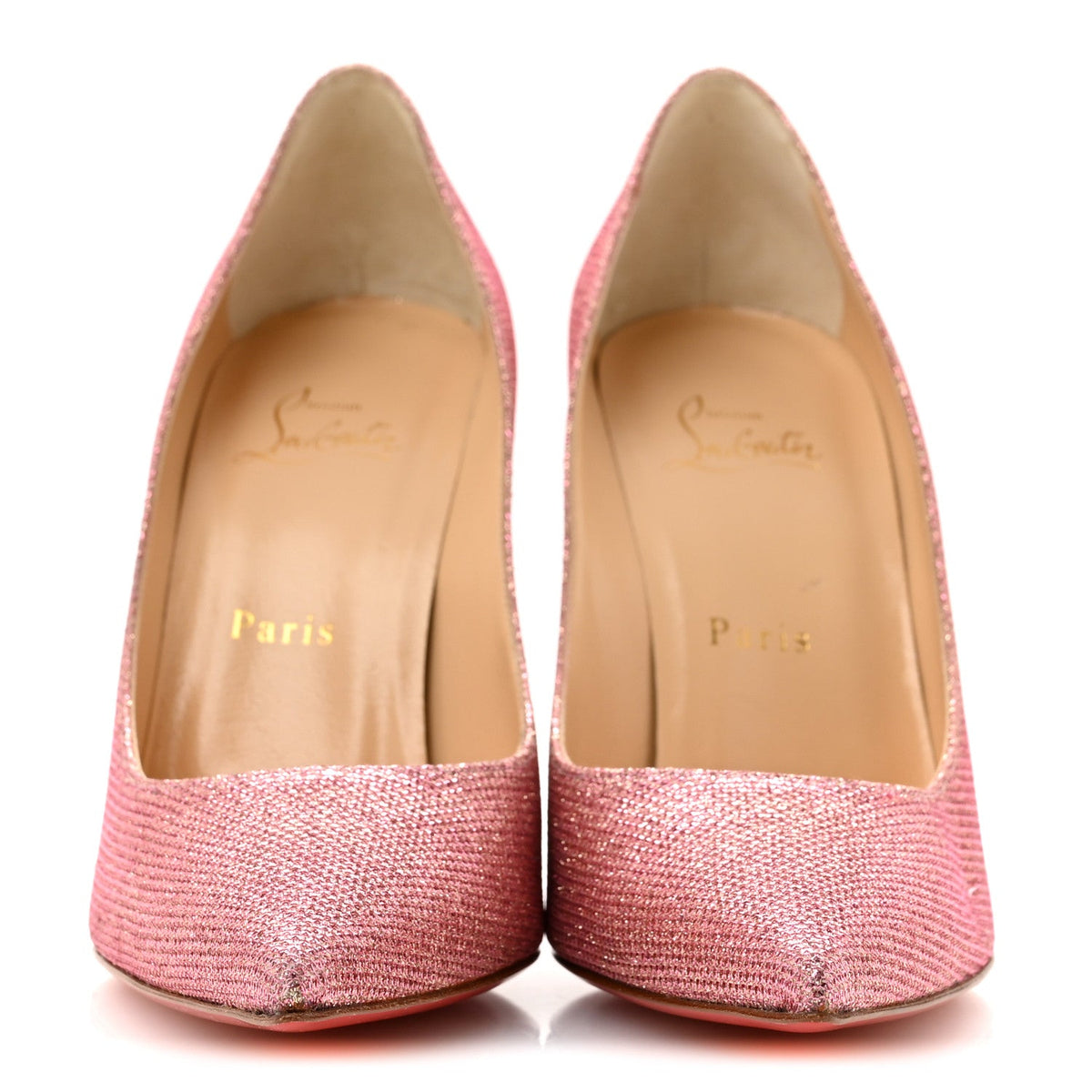 Christian Louboutin - Glitter Tisse So Kate 120 Pumps