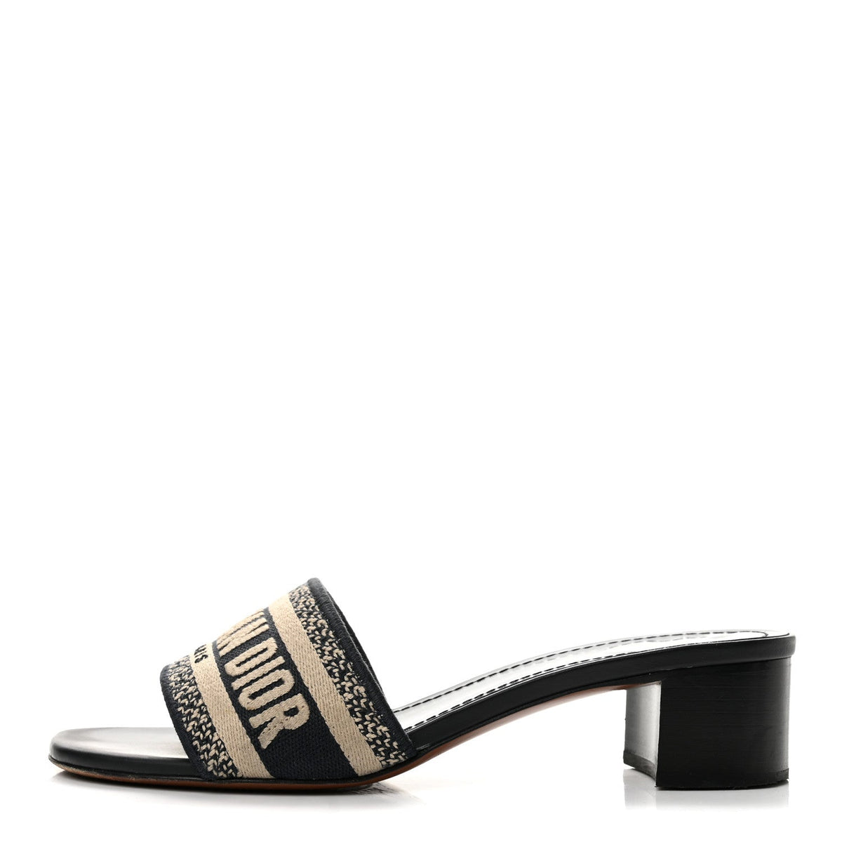 Dior - Cotton Embroidered Dway 40mm Slide Sandals