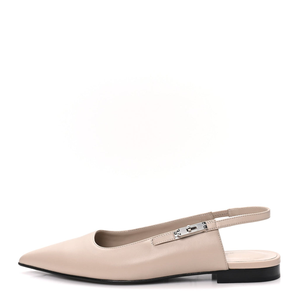 Hermès - Nappa Lovely Slingback Flats