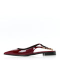 Gucci - Patent Signoria Ballet Slingback Ballet Flat