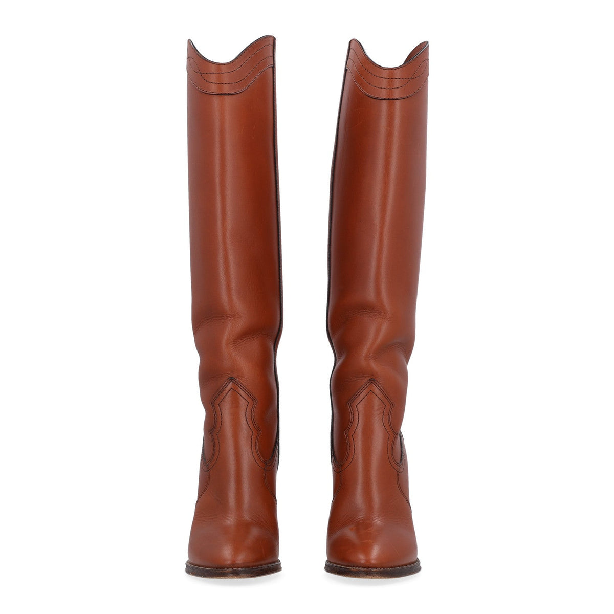 Saint Laurent - Kate 105 Western Knee High Boots