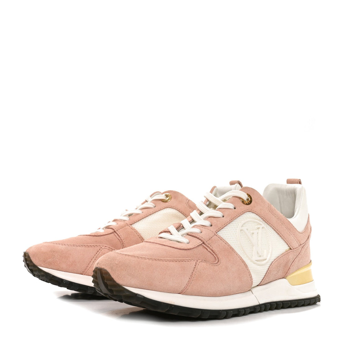 Louis Vuitton - Suede Calfskin Run Away Sneakers
