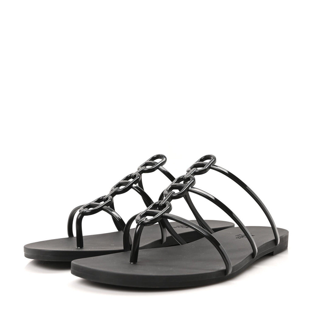 Hermès - Rubber Mykonos Sandals