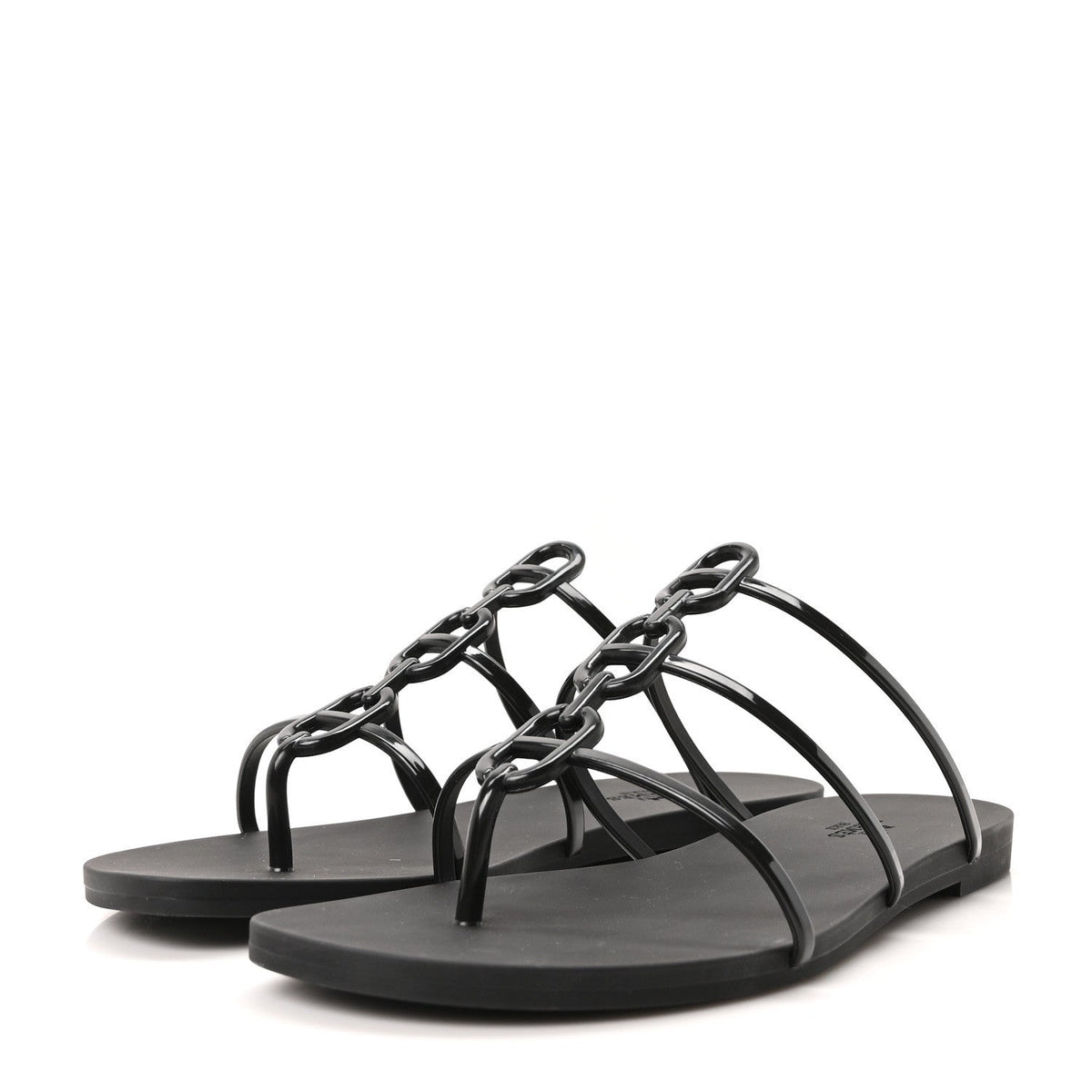 Hermès - Rubber Mykonos Sandals