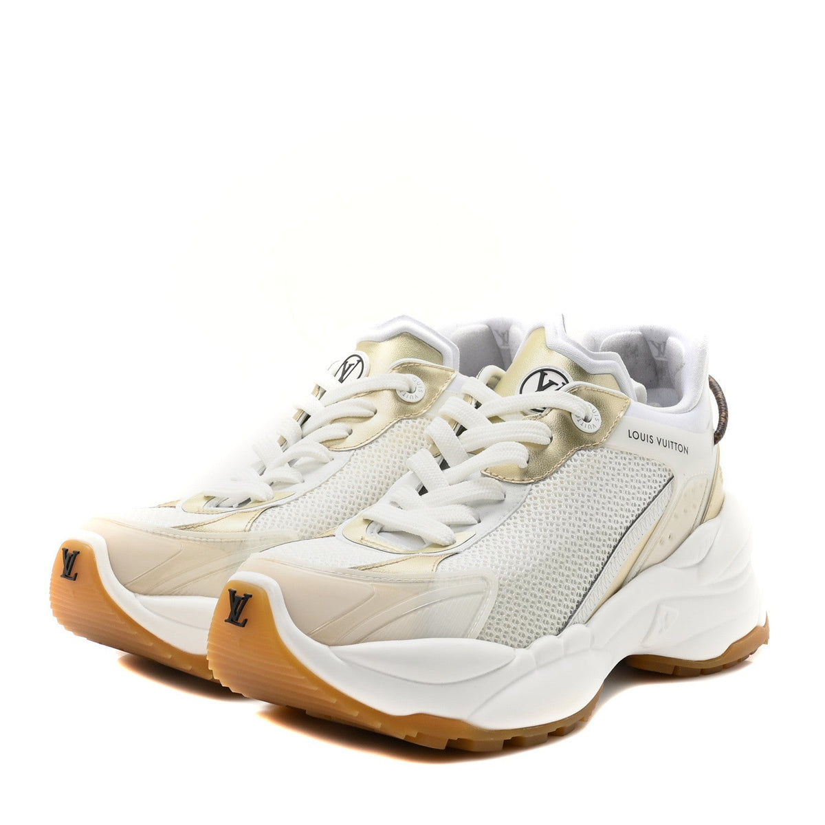 Louis Vuitton - Monogram Calfskin Run 55 Sneakers
