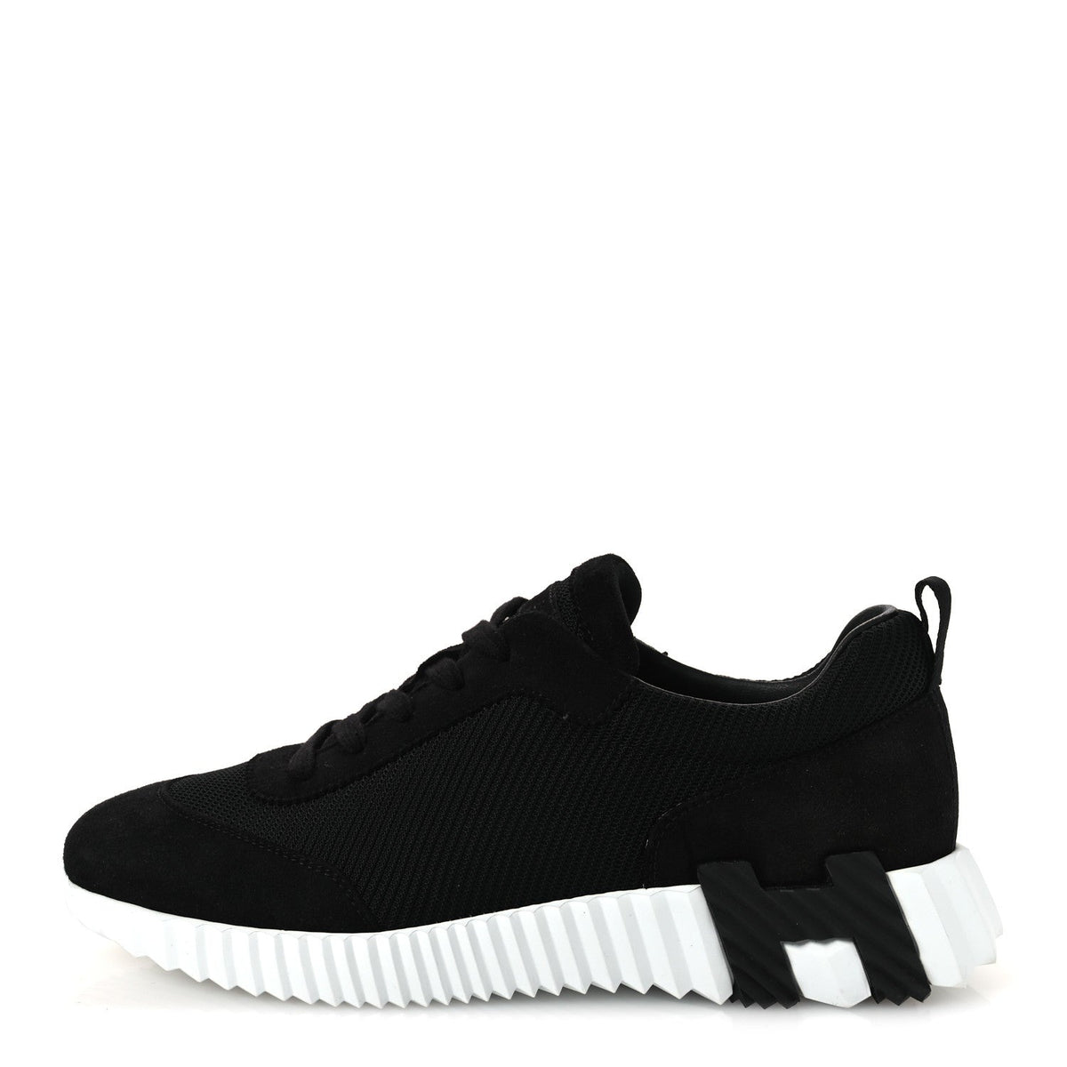 Hermès - Textured Mesh Suede Goatskin Bouncing Sneakers