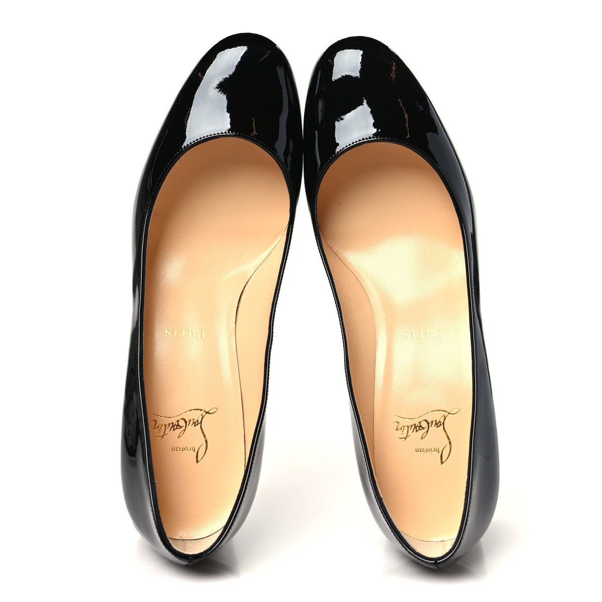 Christian Louboutin - Patent Calfskin Miss Sab 55 Pumps