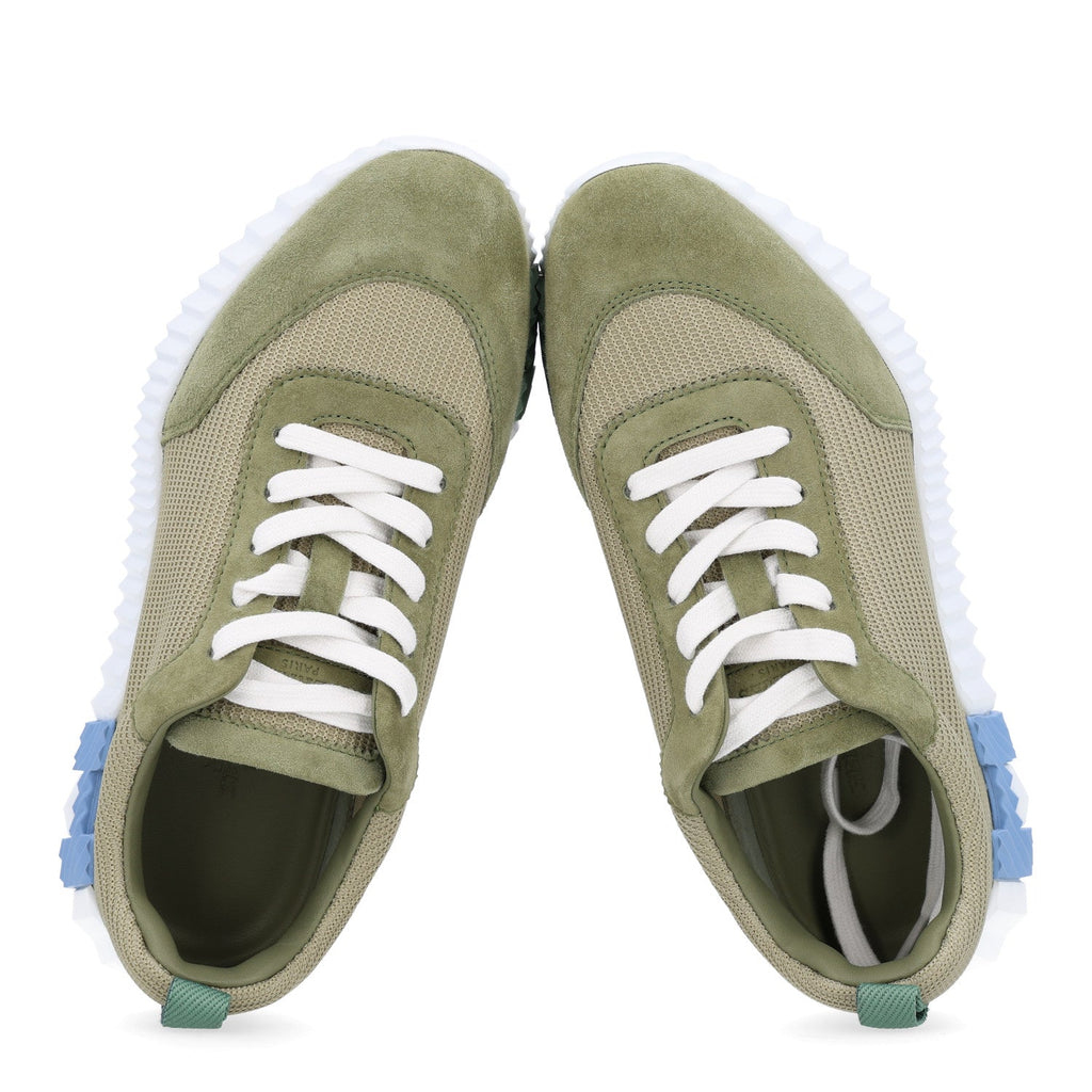 Hermès - Technical Mesh Suede Goatskin Bouncing Sneakers