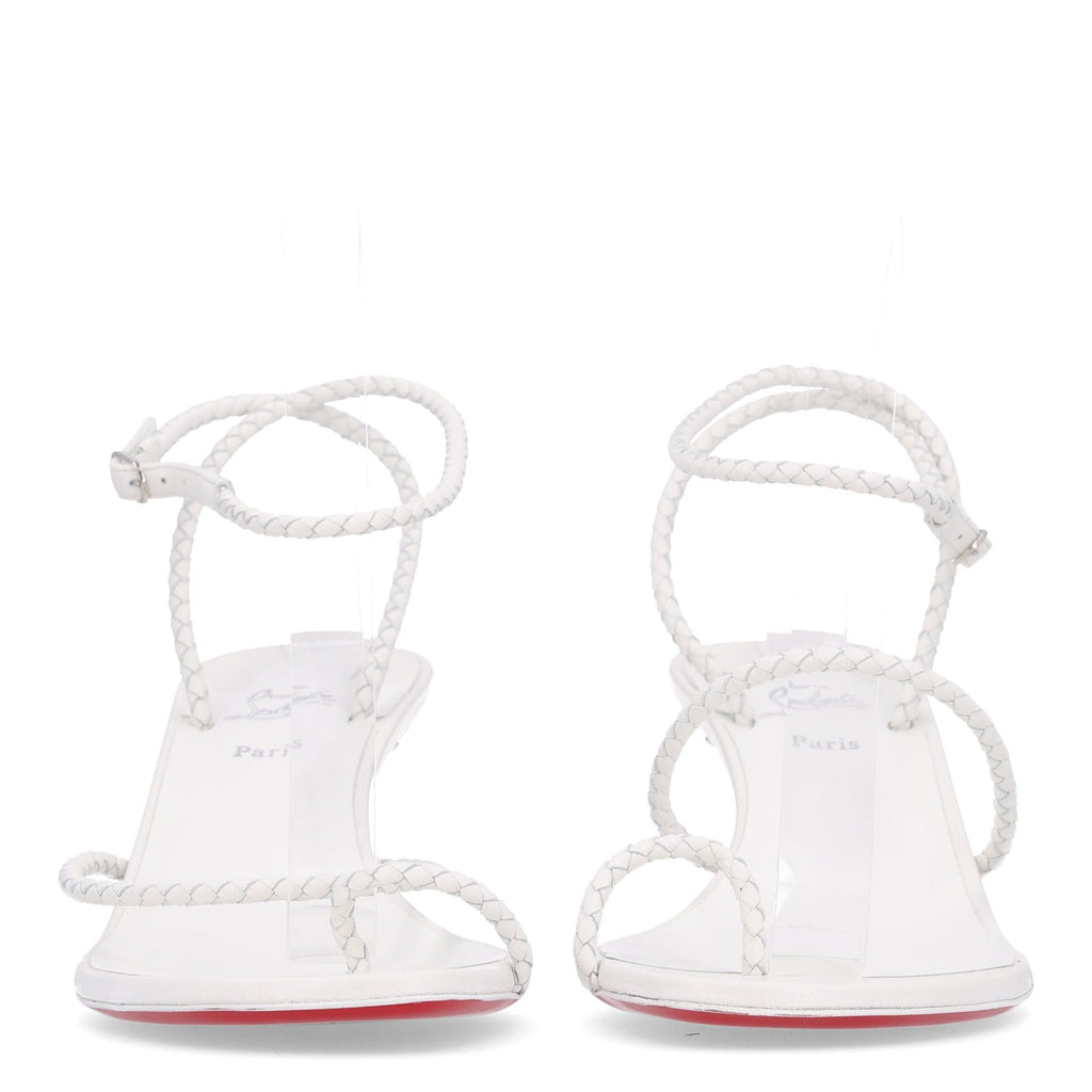 Christian Louboutin - X Idris Elba Hibaq Calfskin Braided 55mm Sandals