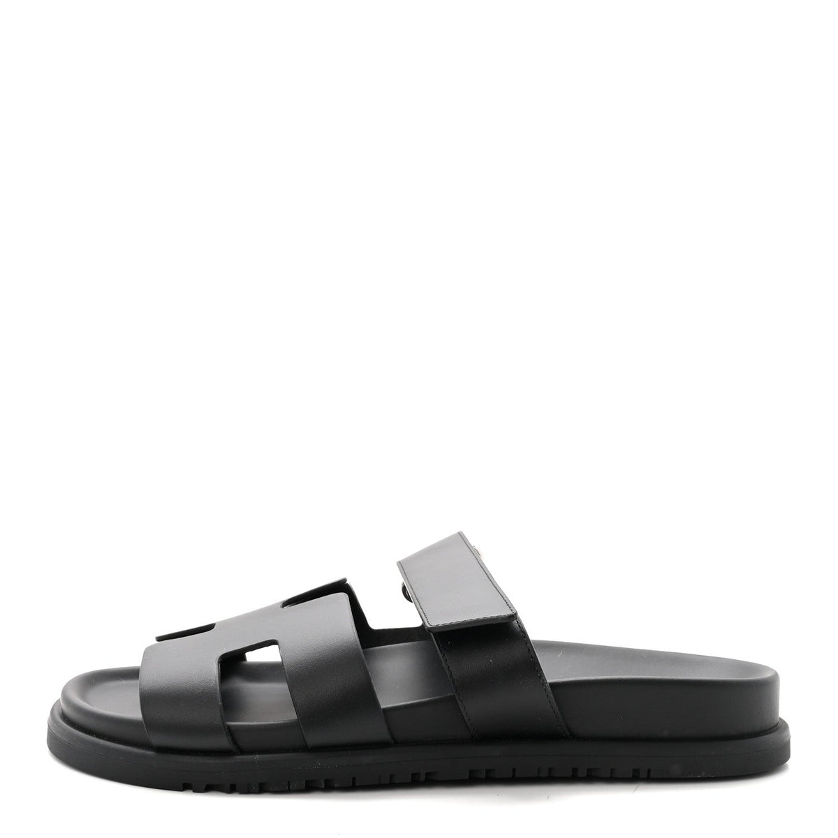 Hermès - Calfskin Chypre Sandals
