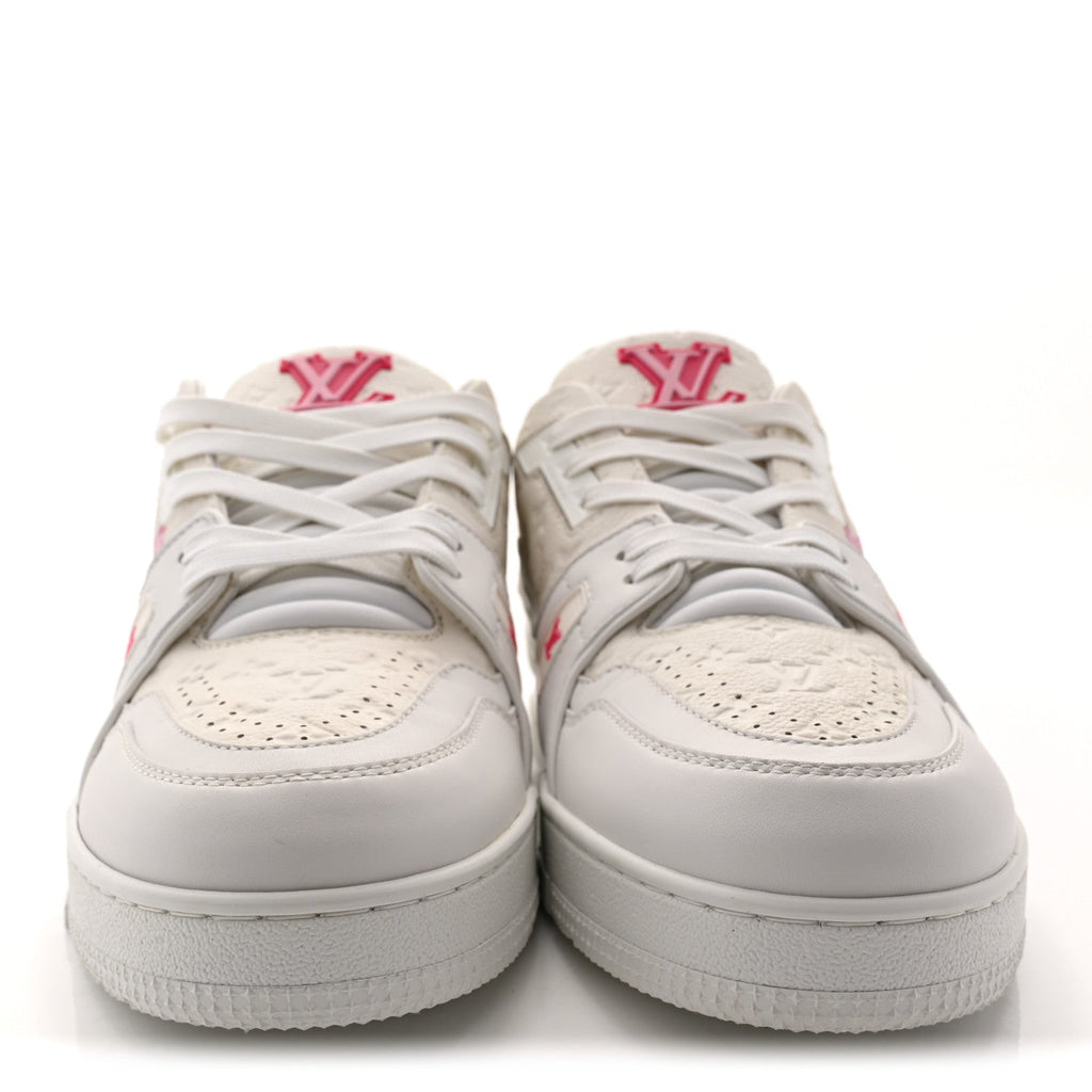 Louis Vuitton - LV X TM Embossed Monogram Cherry Blossom LV Trainer Sneakers