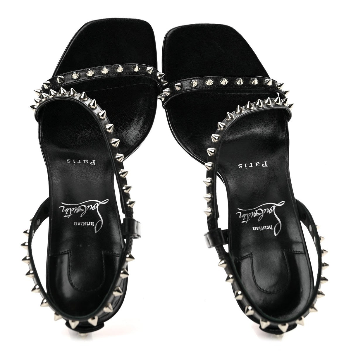 Christian Louboutin - Nappa Rosa Condorapik 85 Spike Sandals