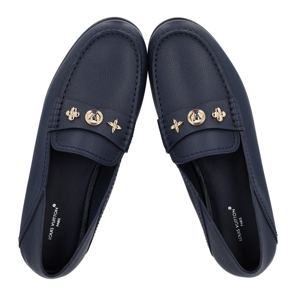 Louis Vuitton - Grained Calfskin Ivy Loafers