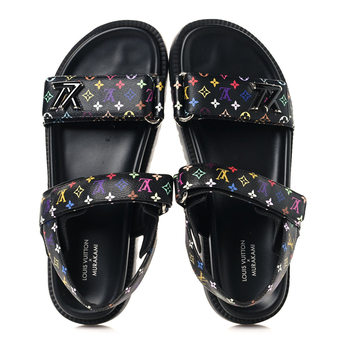 Louis Vuitton - LV X TM Monogram Multicolor Sunset Flat Sandals