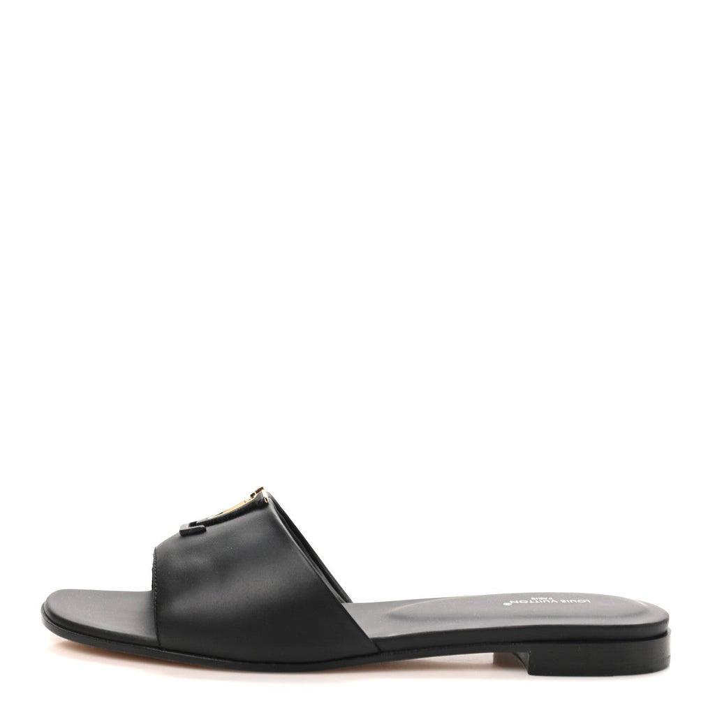 Louis Vuitton - Calfskin LV Mare Flat Mule